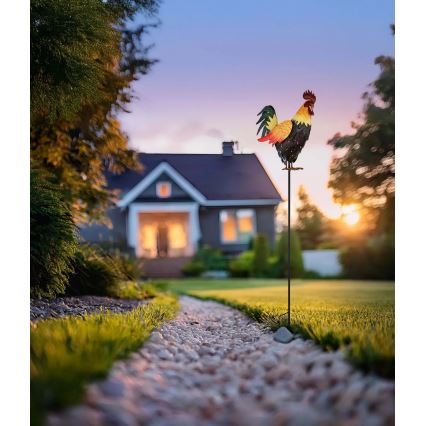 Globo - LED Dekoracja solarna LED/0,02W/3V IP44 kogut