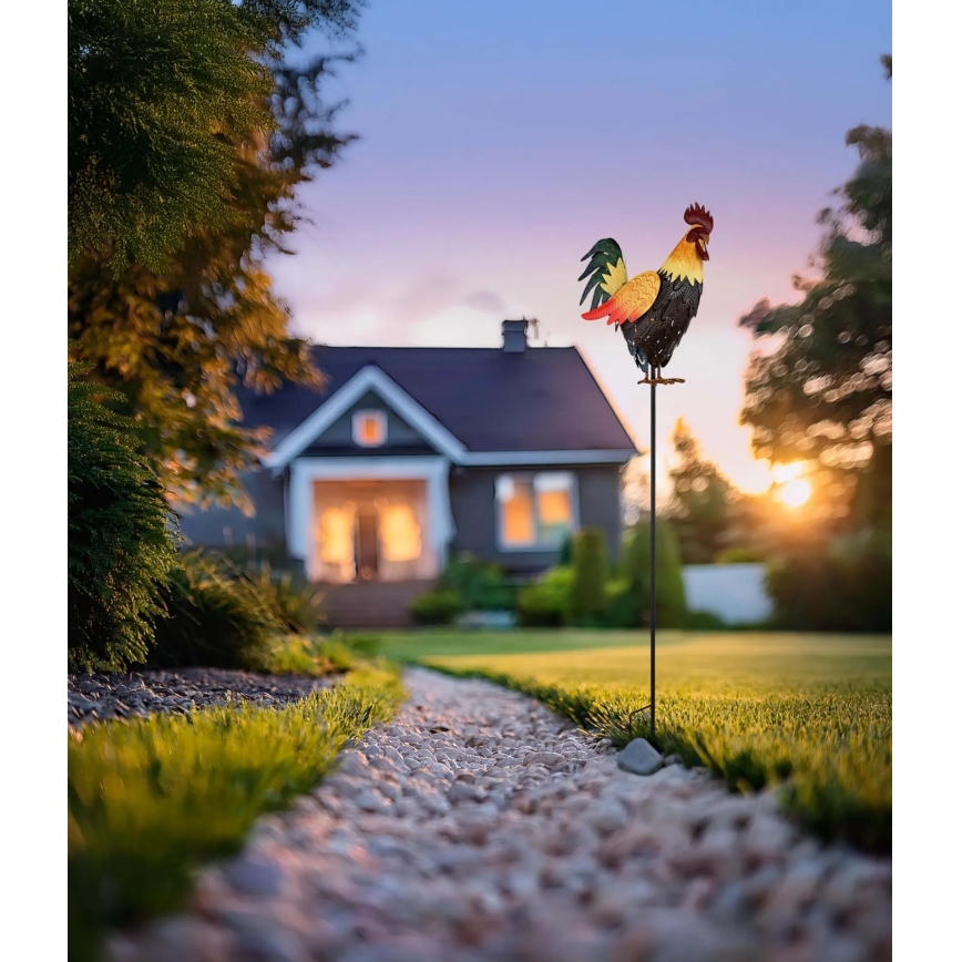 Globo - LED Dekoracja solarna LED/0,02W/3V IP44 kogut