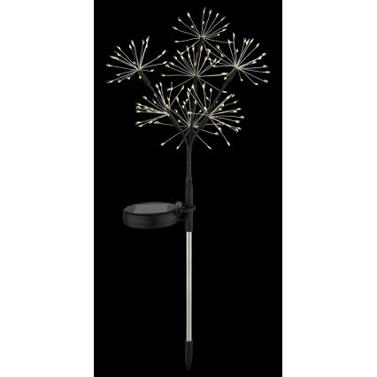 Globo - lampa solarna LED 3xLED/3V IP44 600 mAh efekt fajerwerków