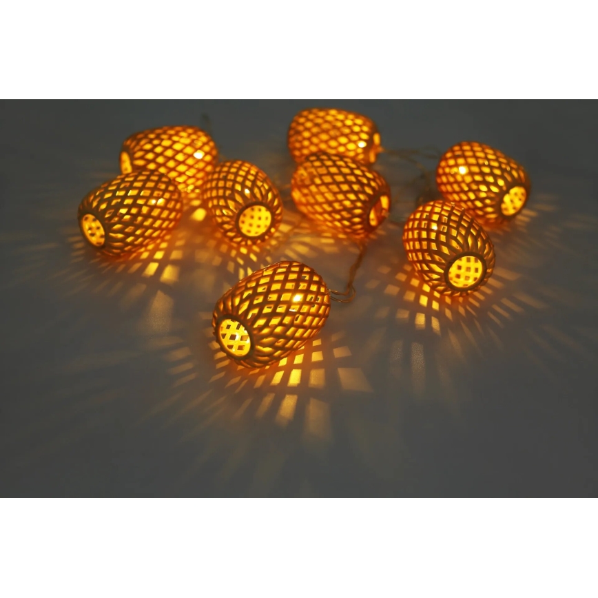 Globo - LED Łańcuch solarny LED/0,06W/3V 650 cm IP44