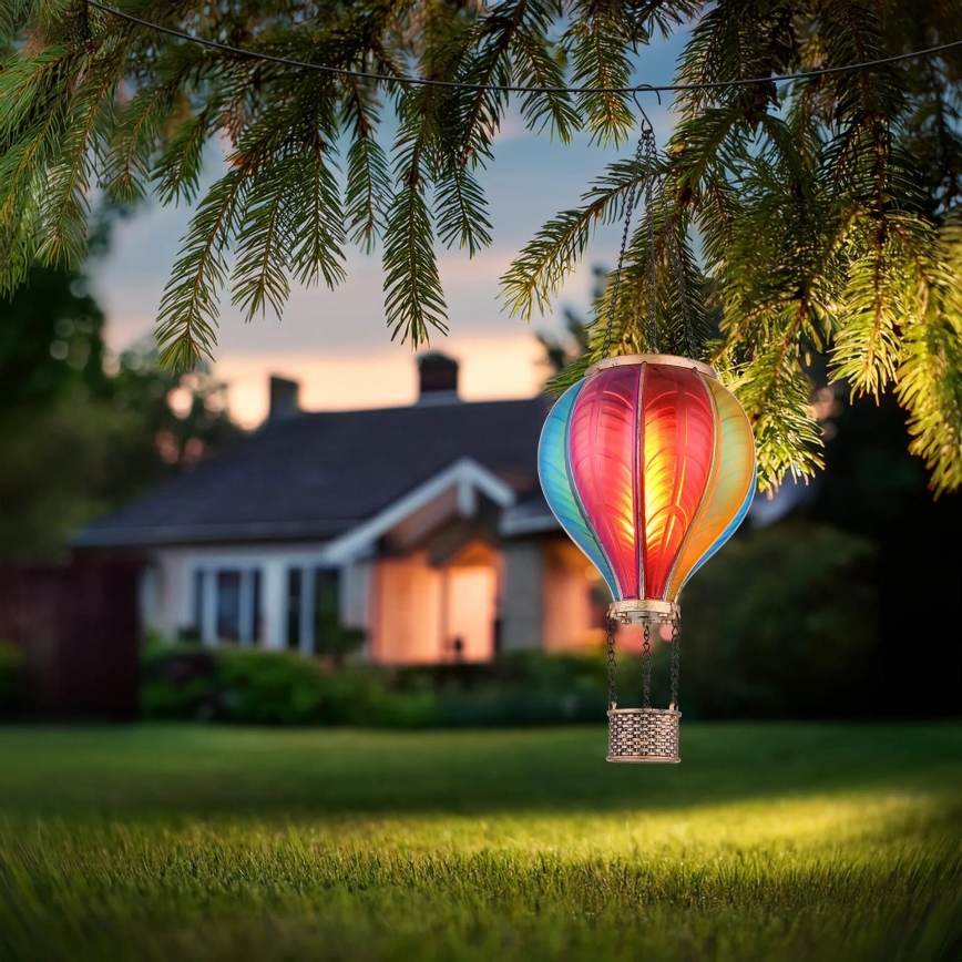Globo - Wisząca ozdoba solarna 20xLED/0,5W/3V IP44 latający balon