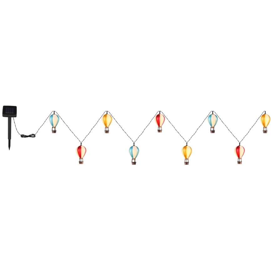 Globo - LED Łańcuch solarny 9xLED/0,06W/3V 390 cm IP44