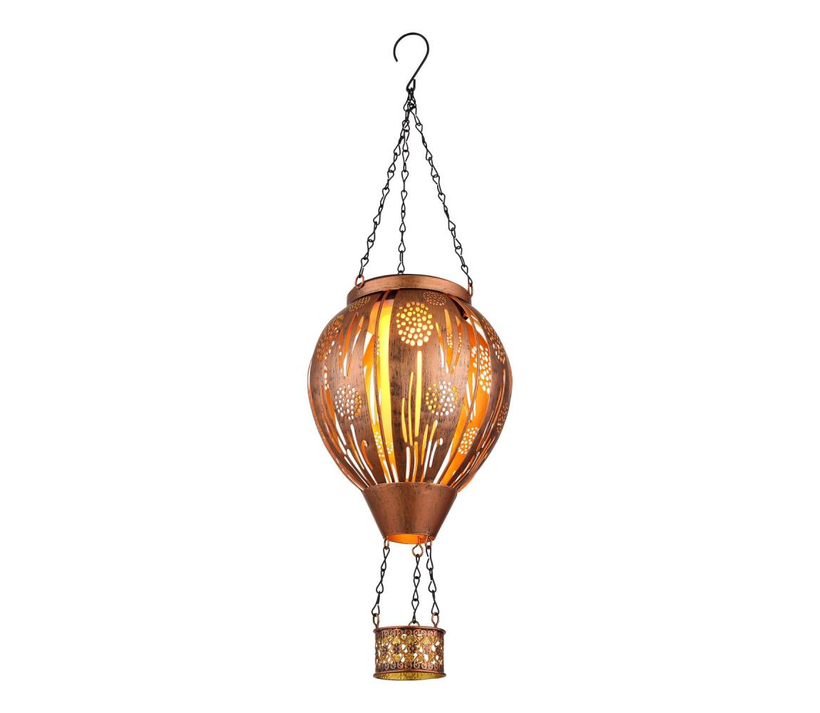 Globo 36140 - LED Wisząca ozdoba solarna 12xLED/0,02W/3V IP44 latający balon