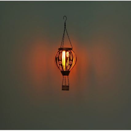 Globo - LED Wisząca ozdoba solarna 12xLED/0,02W/3V IP44 latający balon