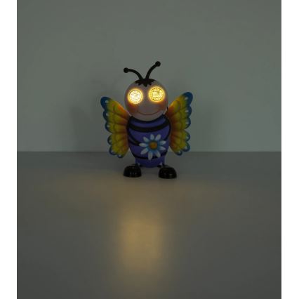 Globo - LED oprawa solarna 104xLED/3V IP44 300 mAh pszczoła