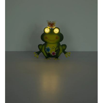 Globo - Solarna lampa LED 104 diod/3V IP44 300 mAh żaba