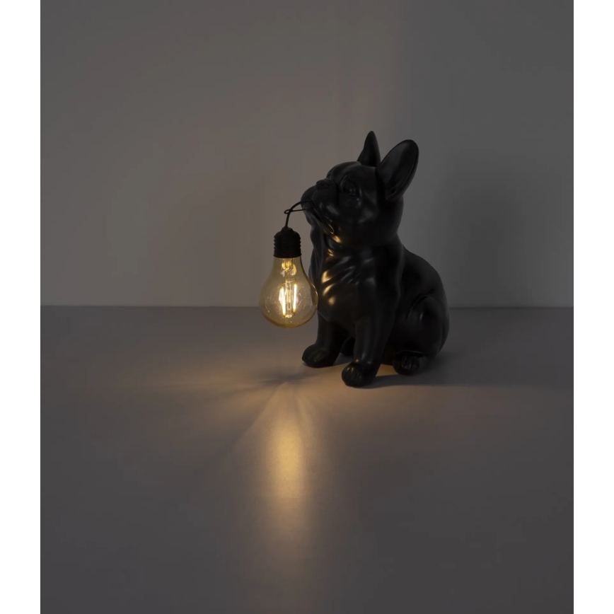 Globo - lampa solarna LED 3 V IP44 300 mAh czarny pies