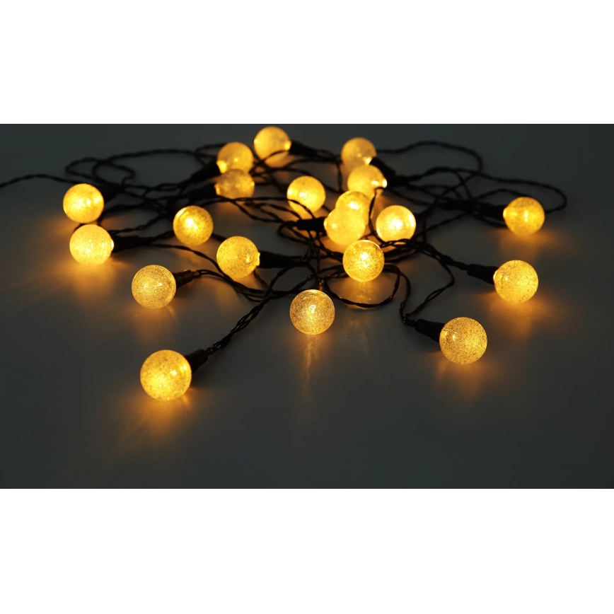Globo - LED RGB Łańcuch solarny 20xLED/0,06W/3V 770 cm IP44