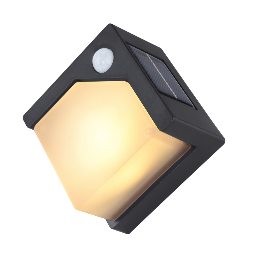 Globo - LED Lampa solarna z czujnikiem LED/0,48W/3V IP44 600 mAh
