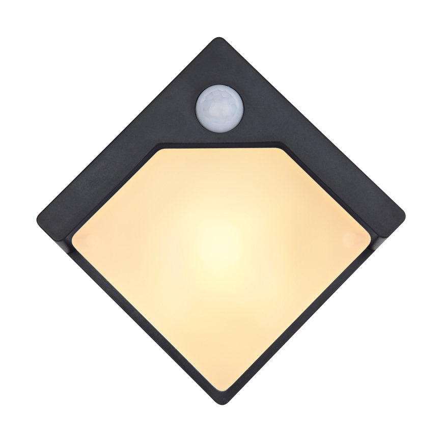 Globo - LED Lampa solarna z czujnikiem LED/0,48W/3V IP44 600 mAh