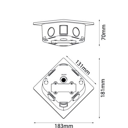 Globo - LED Oświetlenie solarne LED/0,5W/3,2V IP54