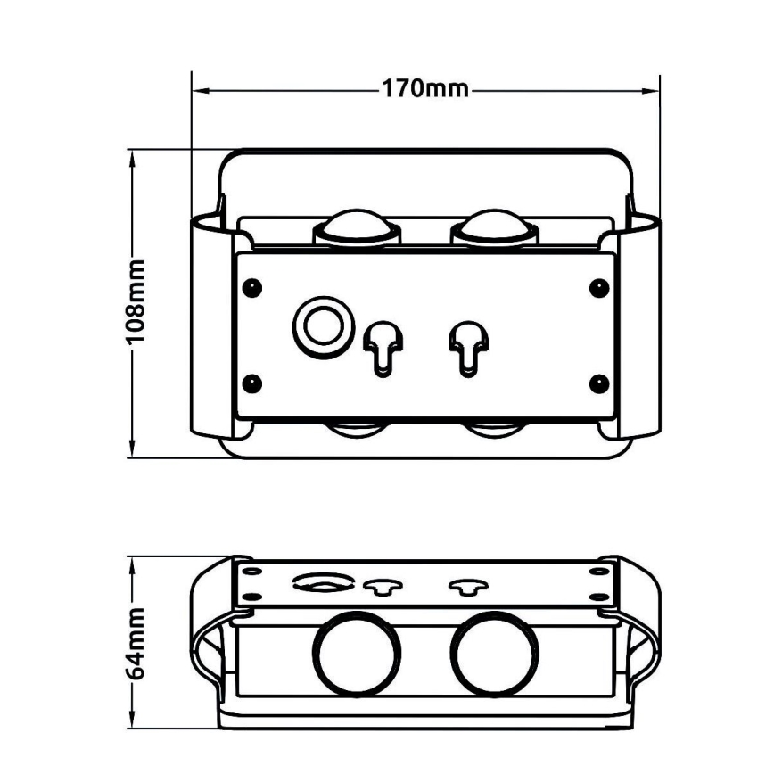 Globo - LED Lampa solarna LED/1W/3,2V 3000K IP54