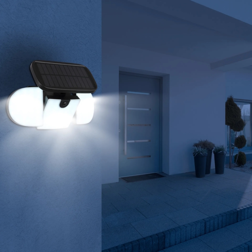 Globo - Lampa solarna LED z czujnikiem LED/3,7V IP44 2000 mAh