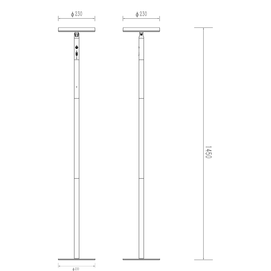 Globo - LED Lampa solarna LED/6W/3,7V IP54 4400 mAh