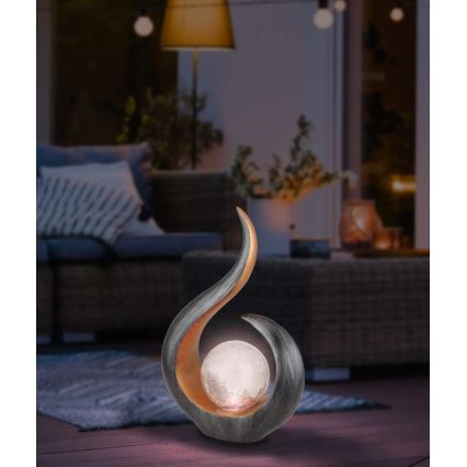 Globo - Lampa solarna LED RGB, 3 V, IP44, 300 mAh