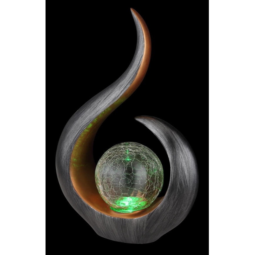 Globo - Lampa solarna LED RGB, 3 V, IP44, 300 mAh