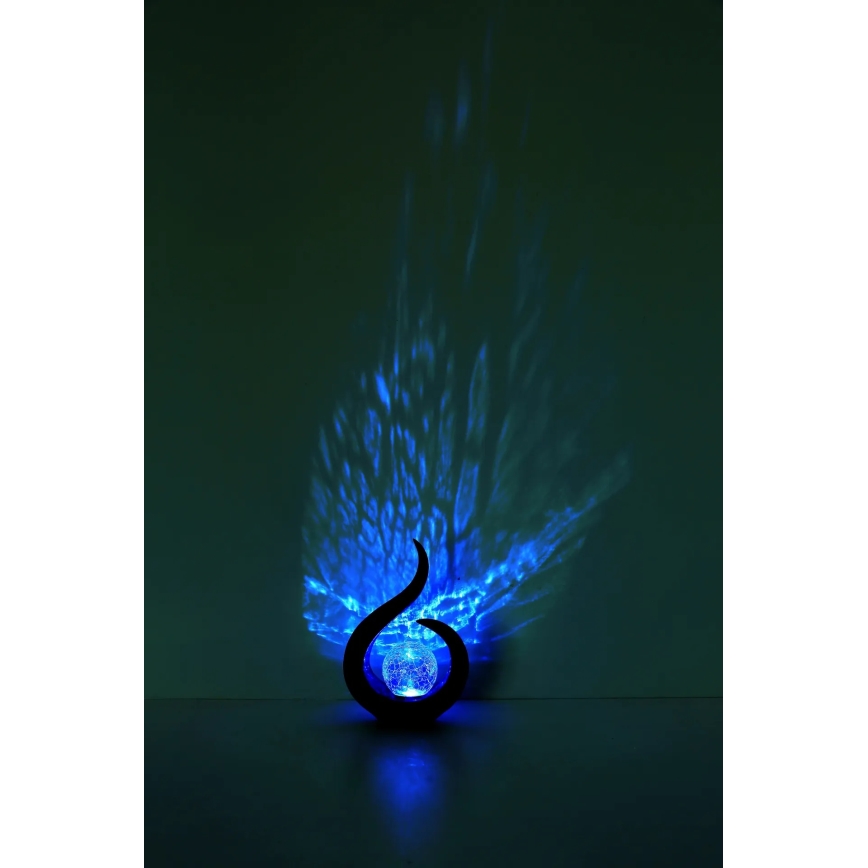 Globo - Lampa solarna LED RGB, 3 V, IP44, 300 mAh
