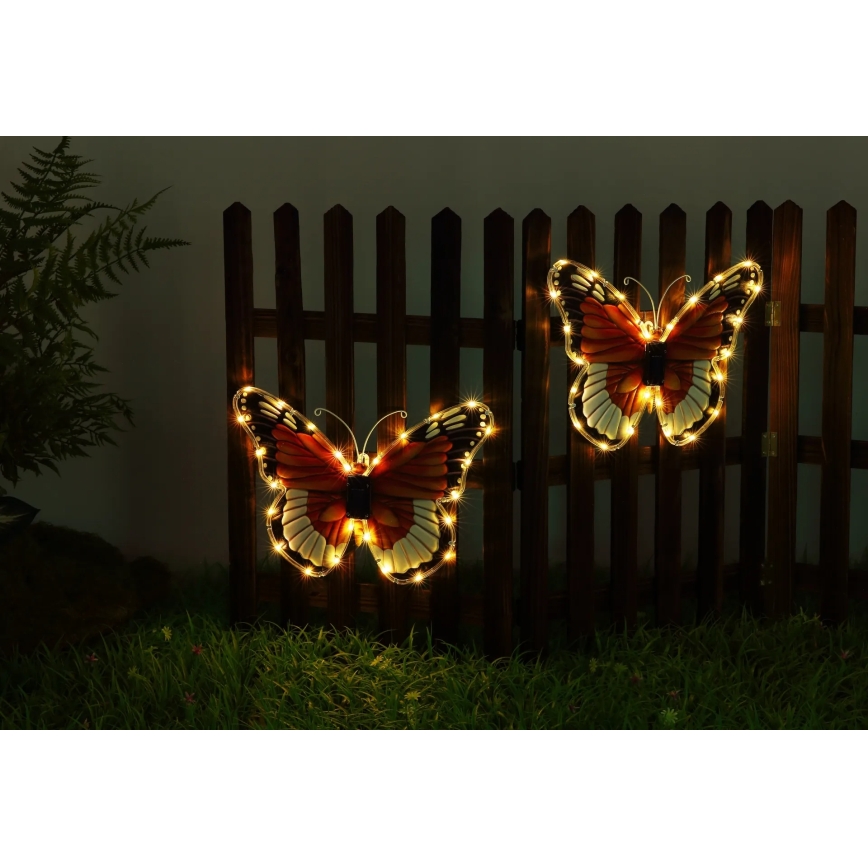 Globo - Solarna lampa LED/3V IP44 200 mAh motyl