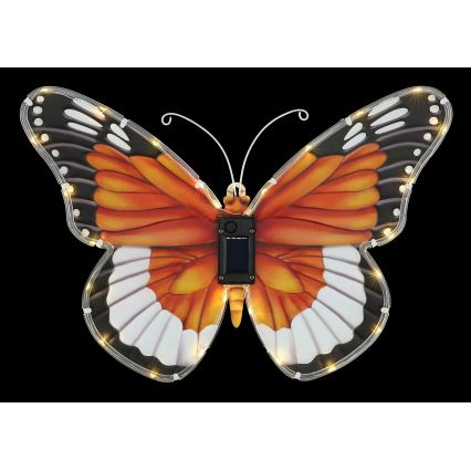 Globo - Solarna lampa LED/3V IP44 200 mAh motyl