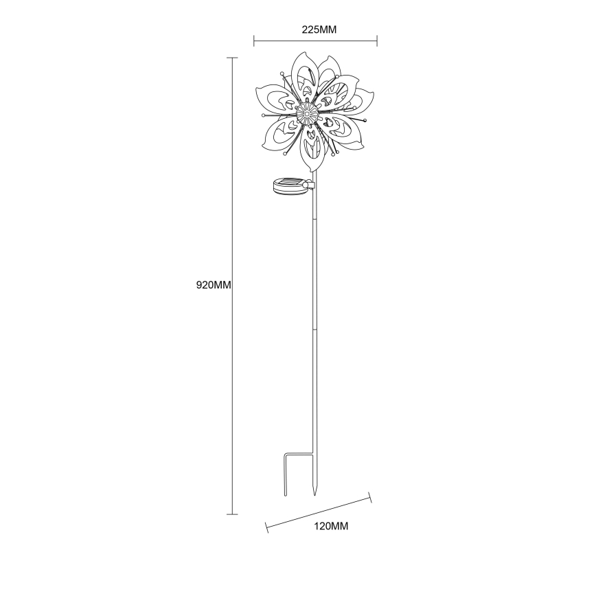 Globo - LED Dekoracja solarna LED/0,06W/3,2V IP44