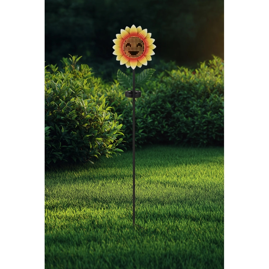 Globo - Solarna lampa LED 200xLED/3V IP44 600 mAh kwiat