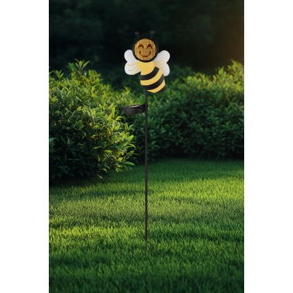 Globo - Lampa solarna LED 200xLED/3V IP44 600 mAh pszczoła