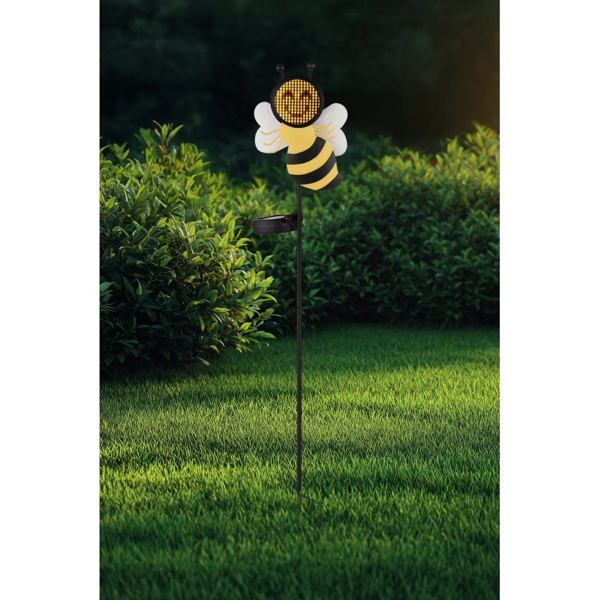 Globo - Lampa solarna LED 200xLED/3V IP44 600 mAh pszczoła