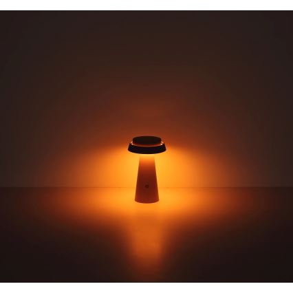 Globo - LED Ściemn. solarna dotykowa lampa LED/4W/3,7W IP54 różowe