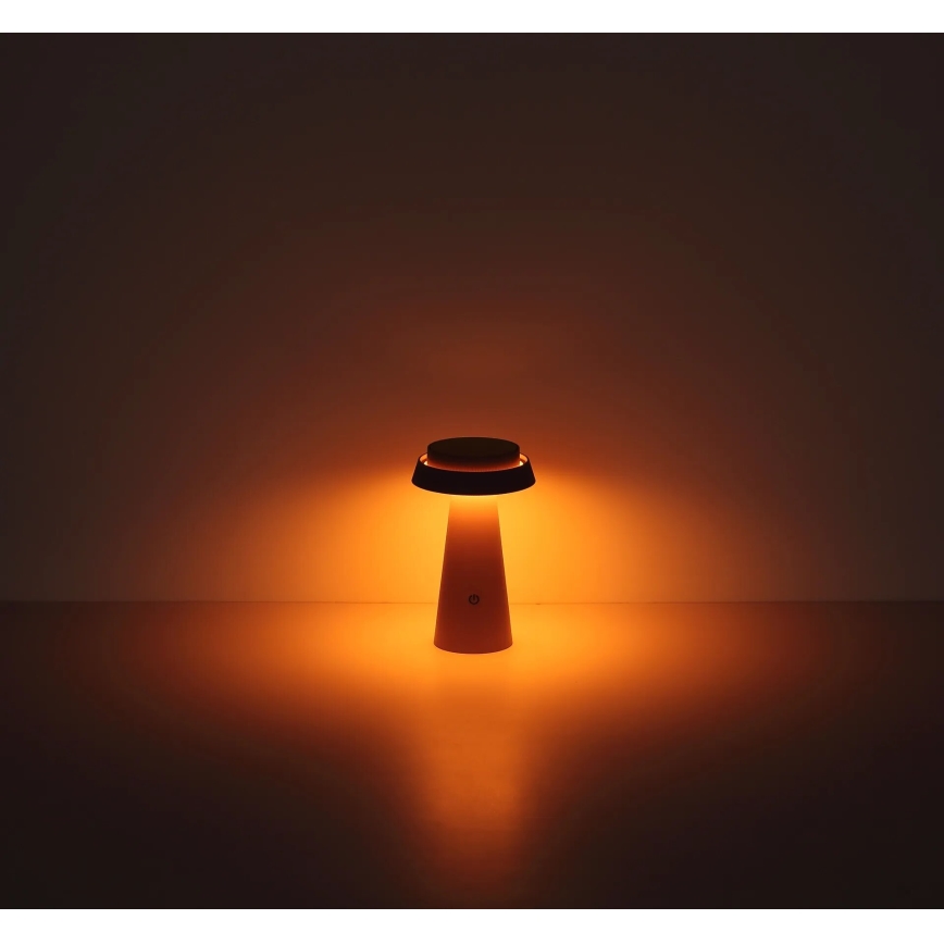 Globo - LED Ściemn. solarna dotykowa lampa LED/4W/3,7W IP54 różowe