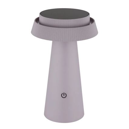 Globo - LED Ściemn. solarna dotykowa lampa LED/4W/3,7W IP54 różowe