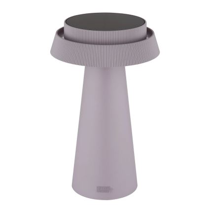 Globo - LED Ściemn. solarna dotykowa lampa LED/4W/3,7W IP54 różowe