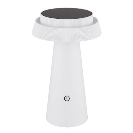 Globo - LED Ściemn. solarna dotykowa lampa LED/4W/3,7W IP54 biały
