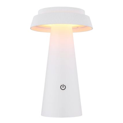 Globo - LED Ściemn. solarna dotykowa lampa LED/4W/3,7W IP54 biały
