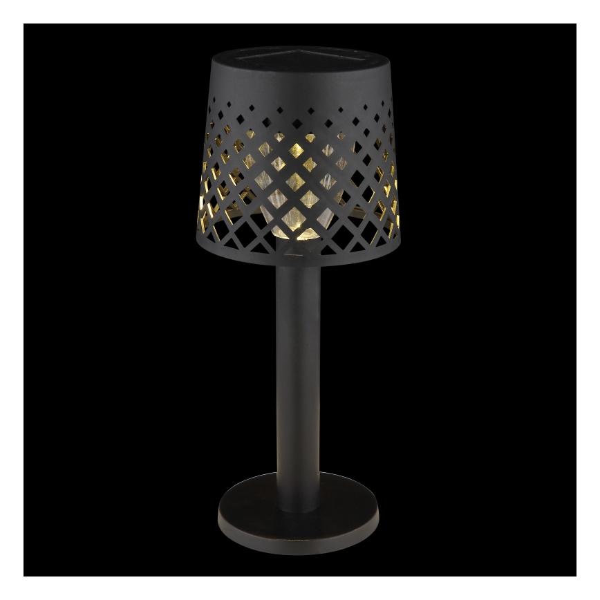 Globo - LED Oświetlenie solarne LED/0,06W/3,2V 3000K IP44 czarne