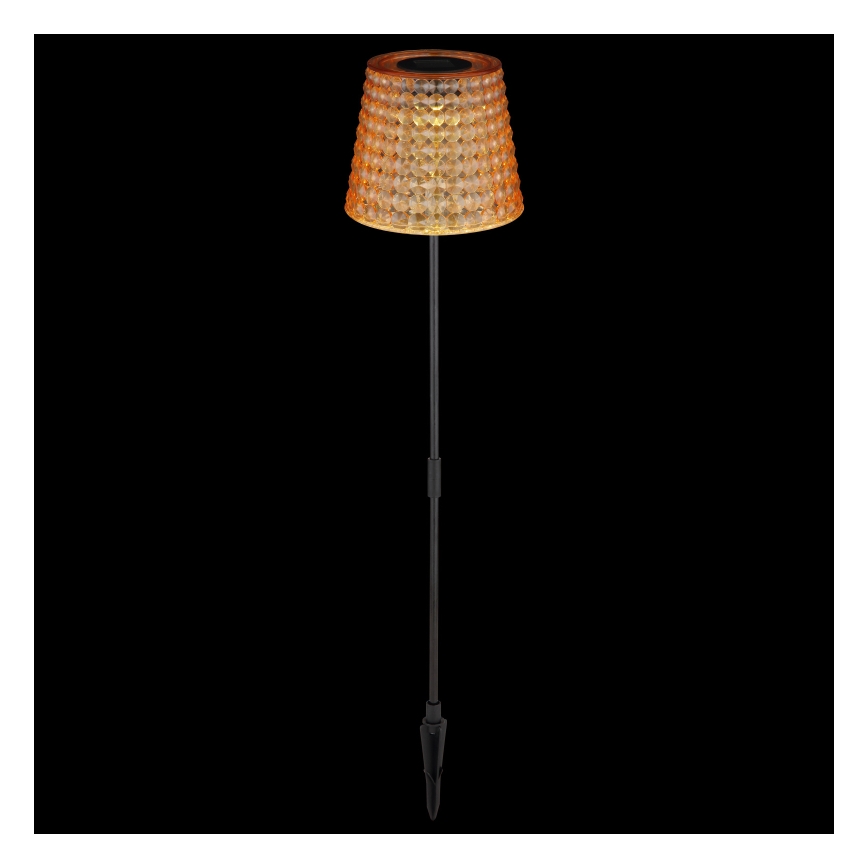 Globo - ZESTAW 2x LED Oświetlenie solarne LED/0,06W/3V IP44 40 mAh pomarańczowy