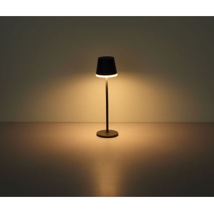 Globo - LED Oświetlenie solarne LED/0,6W/3V 3000K IP44 1200 mAh antracyt