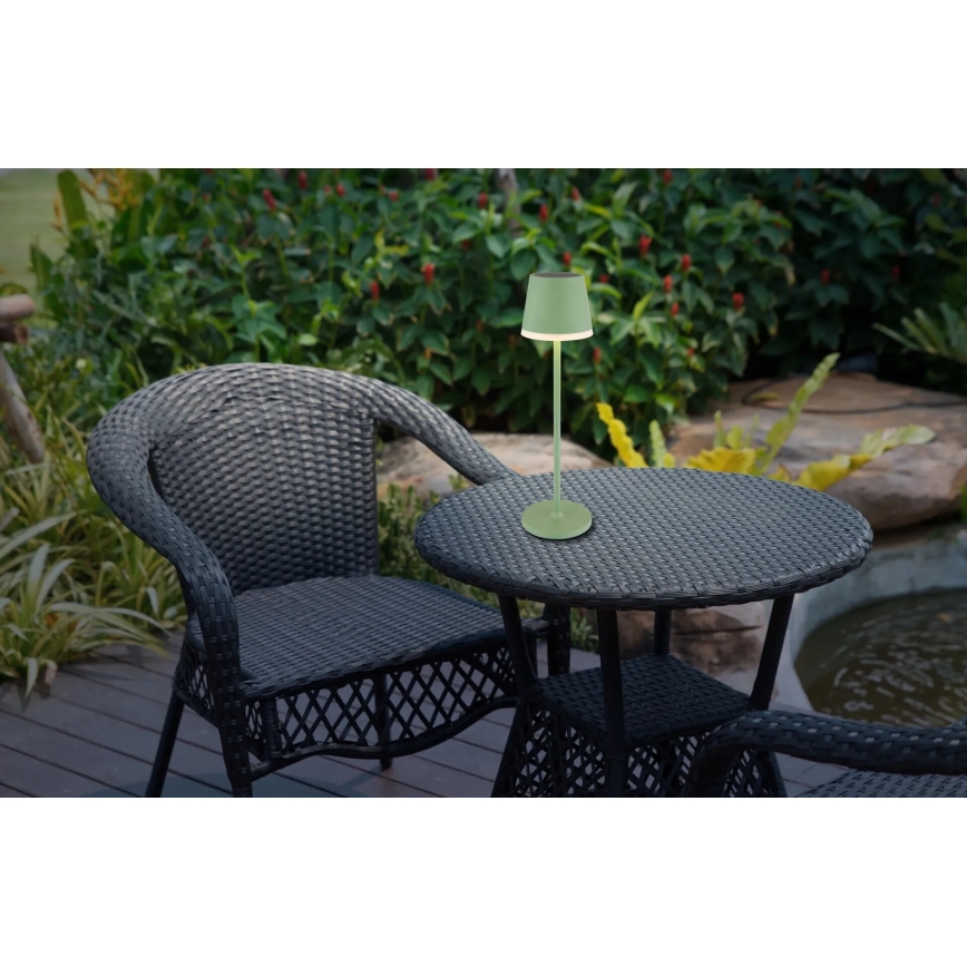 Globo - LED Oświetlenie solarne LED/0,06W/3V 3000K IP44 zielony