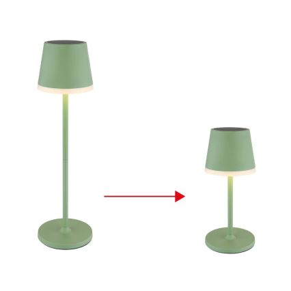 Globo - LED Oświetlenie solarne LED/0,06W/3V 3000K IP44 zielony