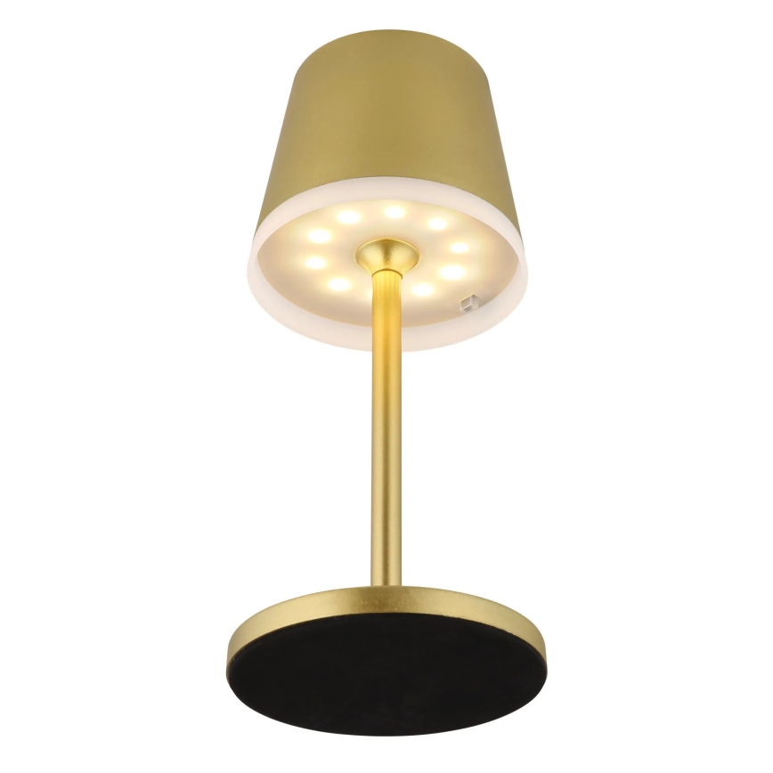 Globo - LED Oświetlenie solarne LED/0,6W/3V 3000K IP44 złoty