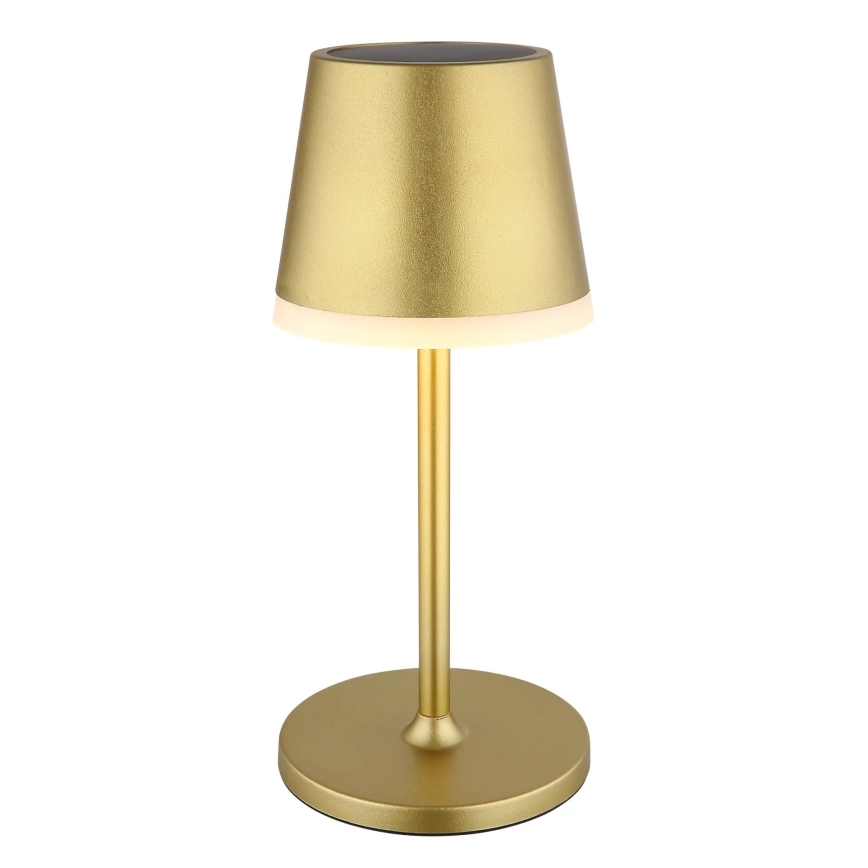Globo - LED Oświetlenie solarne LED/0,6W/3V 3000K IP44 złoty