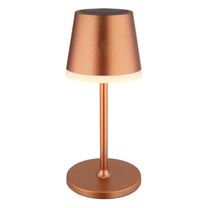 Globo - LED Oświetlenie solarne LED/0,6W/3V 3000K IP44 miedziany
