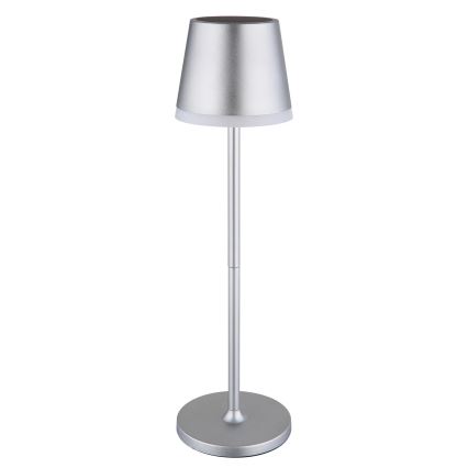 Globo - LED Oświetlenie solarne LED/0,6W/3V 3000K IP44 1200 mAh matowy chrom