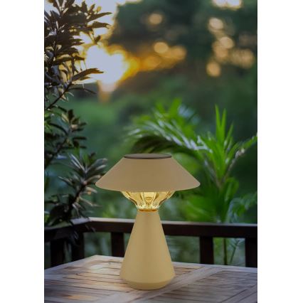 Globo - LED Lampa solarna 10xLED/0,06W/1,2V IP44 brązowy