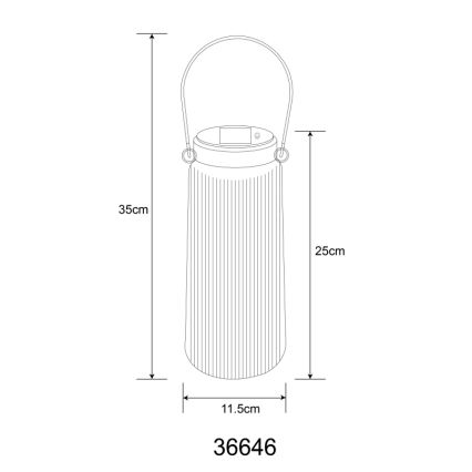 Globo - LED Oświetlenie solarne 2xLED/0,5W/3V 3000K IP44