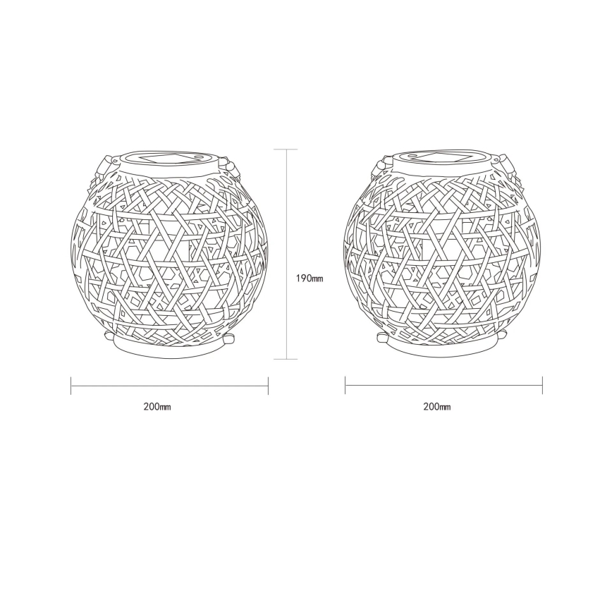 Globo - LED Oświetlenie solarne LED/0,02W/3V IP44