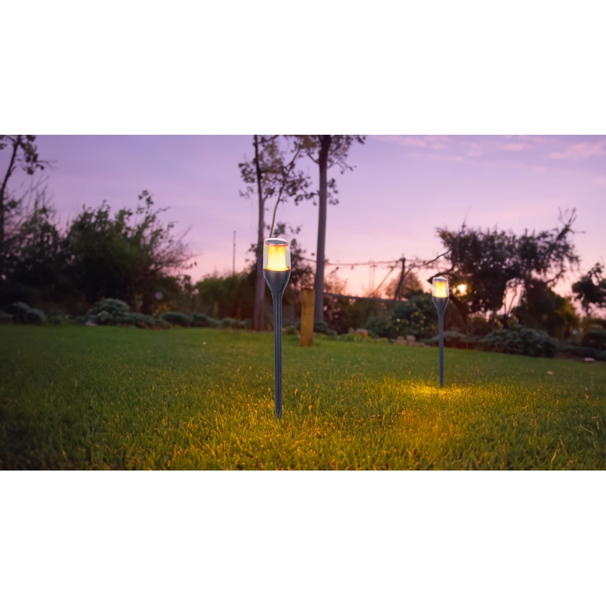 Globo - LED Oświetlenie solarne LED/2,4W/3V 1600K IP44