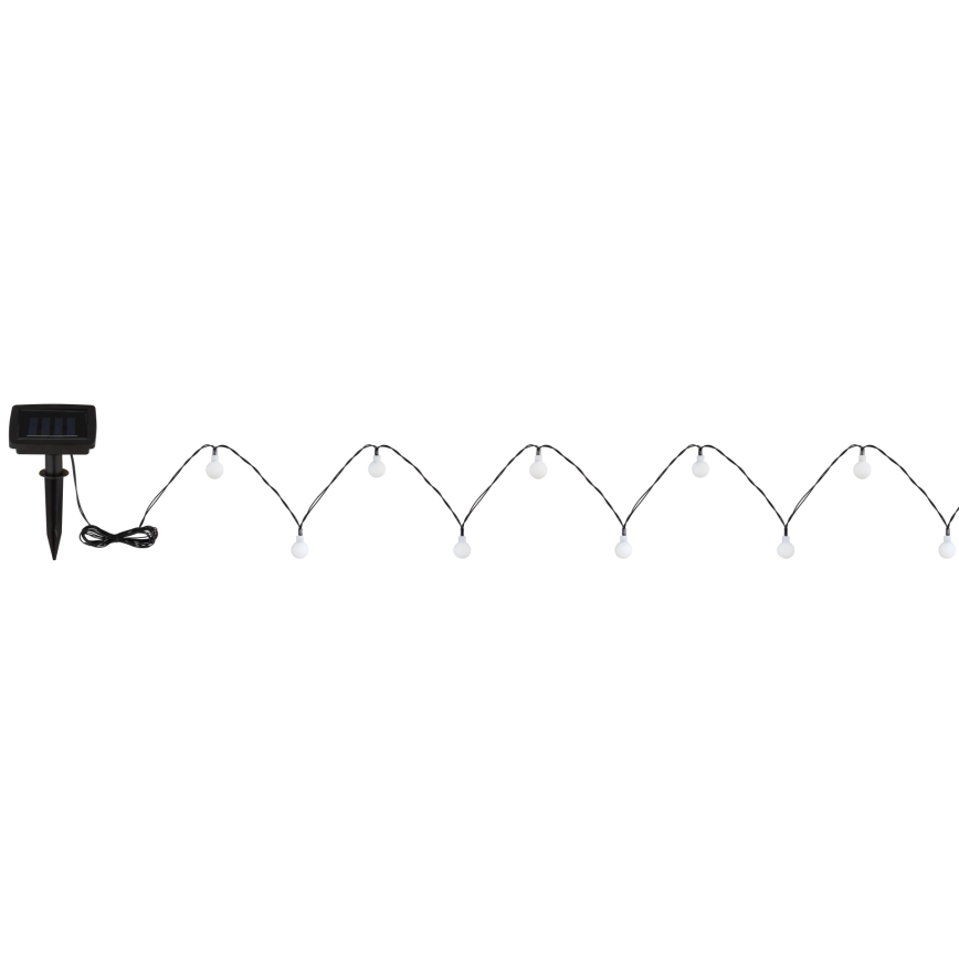 Globo - Solarny łańcuch LED 20xLED/1,2V IP44 300 mAh 5,8 m