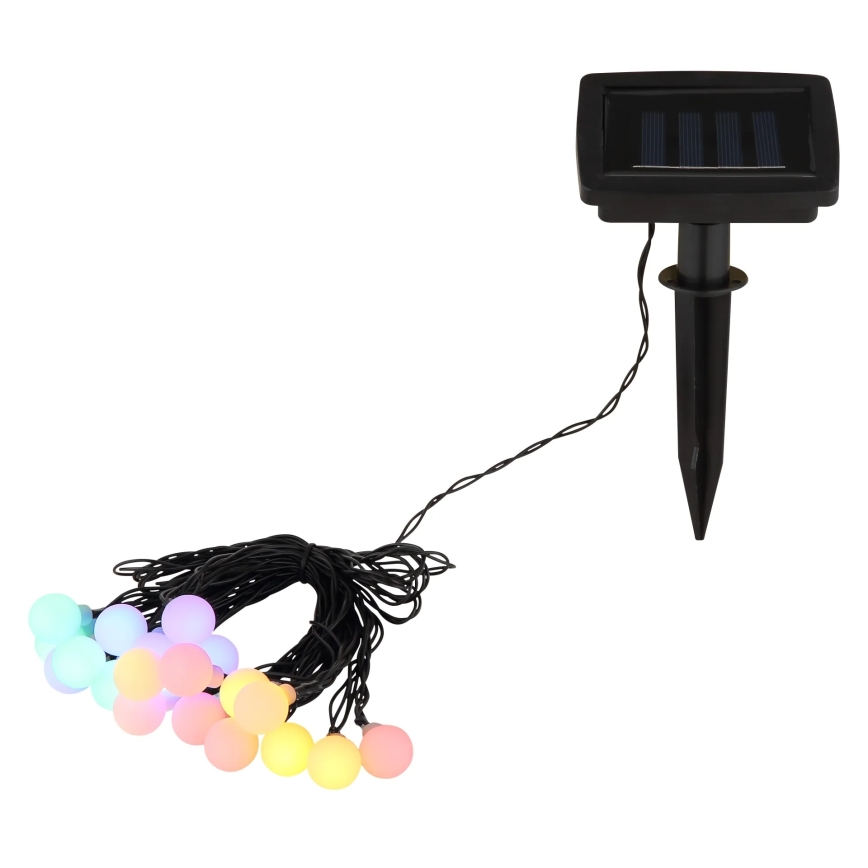 Globo - Solarny łańcuch LED 20xLED/1,2V IP44 300 mAh 5,8 m