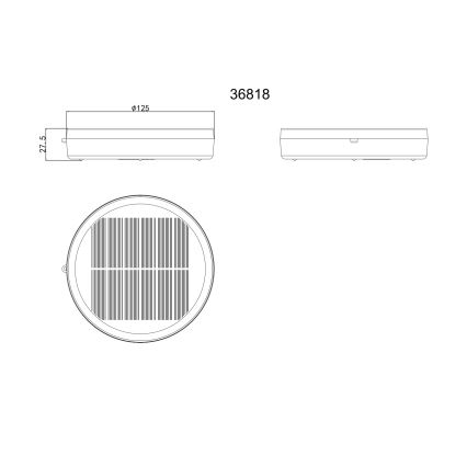 Globo - LED Przenośna lampa solarna LED/3W/3,7V IP54 2200 mAh