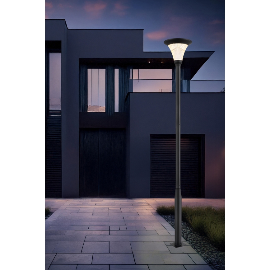 Globo - LED ściemnialna lampa solarna LED/8W/3,7V 2000 mAh IP54 + pilot zdalnego sterowania